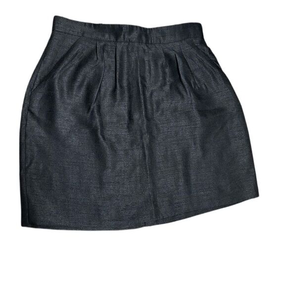 New! H&M Black Mini Skirt Sz 8 - Picture 1 of 6